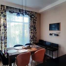 КУХНЯ-ГОСТИНАЯ В ЗАГОРОДНОМ ДОМЕ